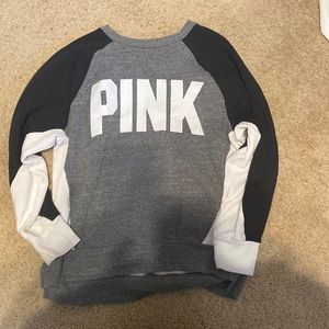 Pink crew neck